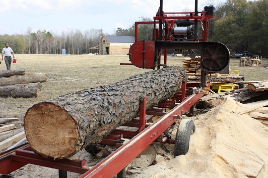 PD Woodbutchers Portable Sawmill Service