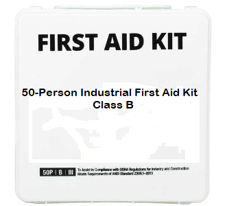 50-Person Industrial First Aid Kit