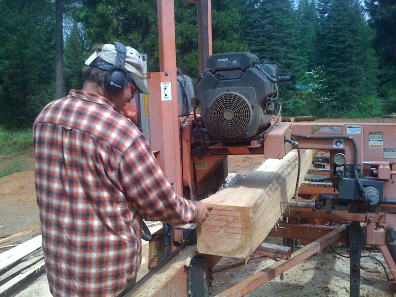Ron Trout Portable Sawmill Service