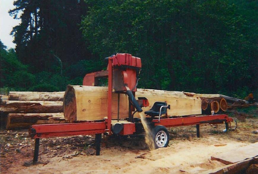 Ron Trout Portable Sawmill Service