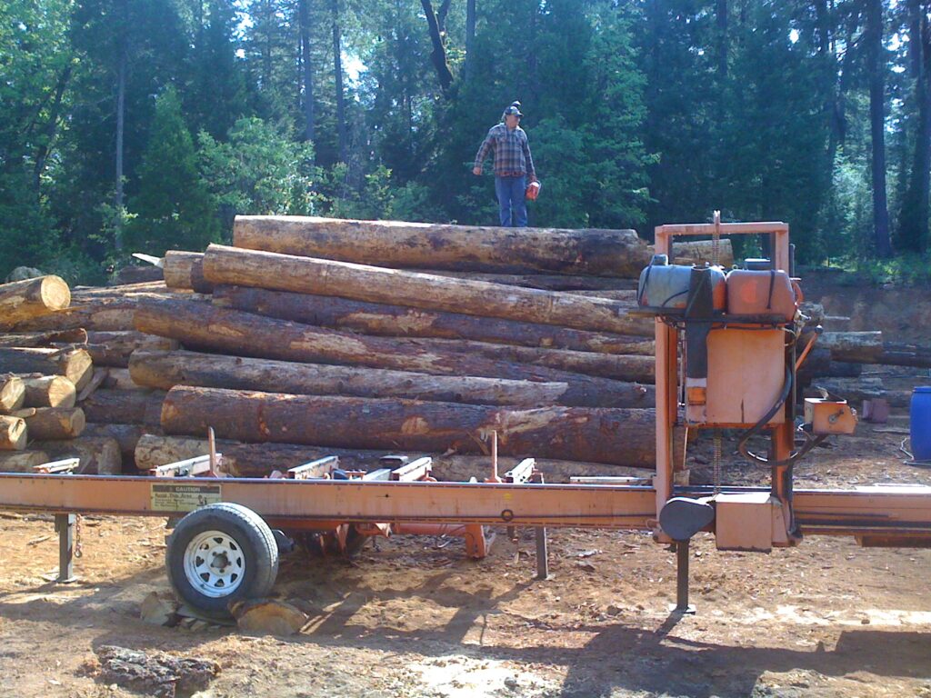 Ron Trout Portable Sawmill Service
